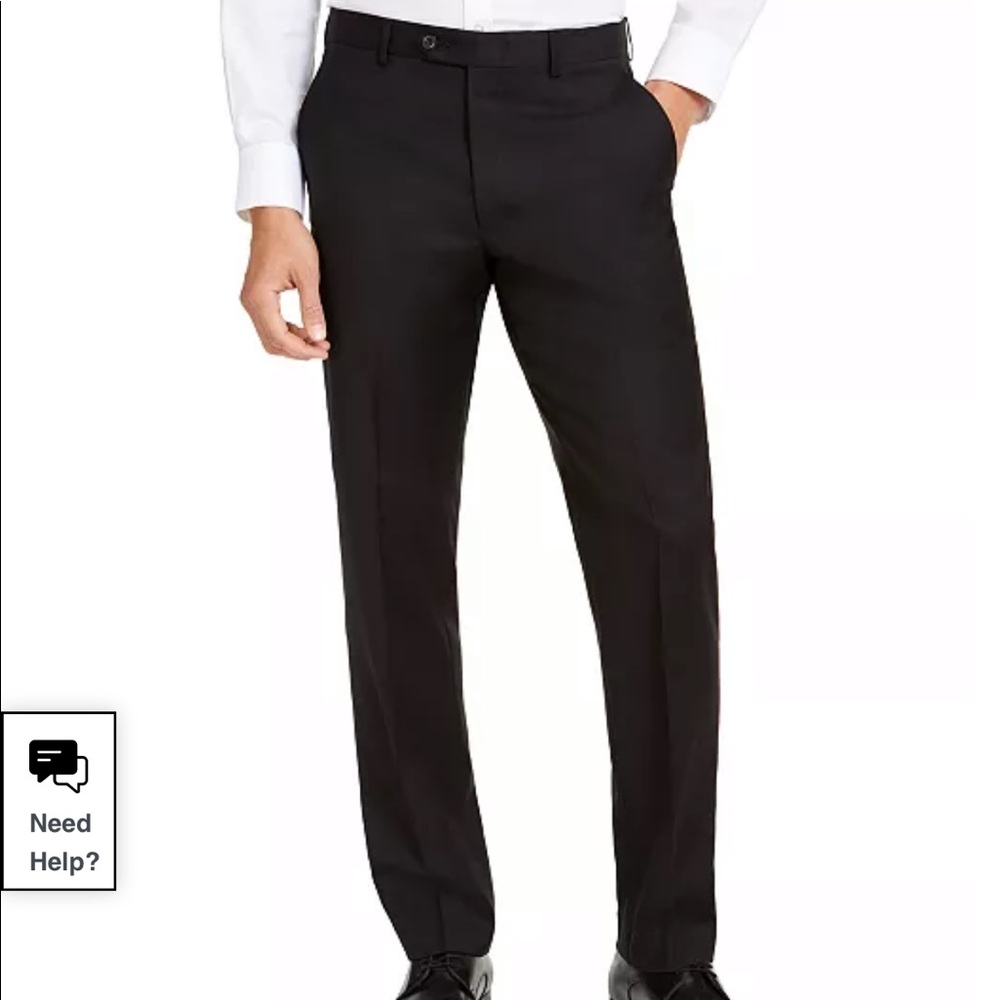 Michael Kors
Men's 100% Wool Black Pants Size 34 W x 32L